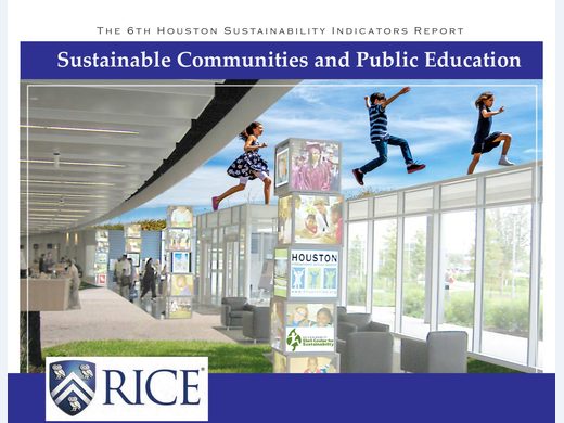 Cover page of the 6th Houston Sustainability Indicators Report